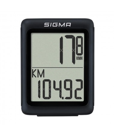 COMPTEUR VELO AV FIL SIGMA BC  5.0 WR 5 FCTS NOIR