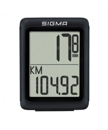 COMPTEUR VELO AV FIL SIGMA BC  5.0 WR 5 FCTS NOIR