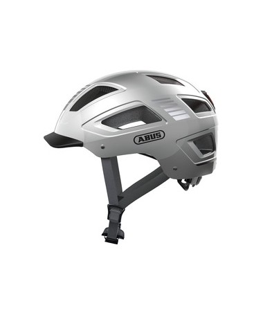 CASQUE ABUS HYBAN 2.0 SIGNAL SILVER T.M (52-58CM)