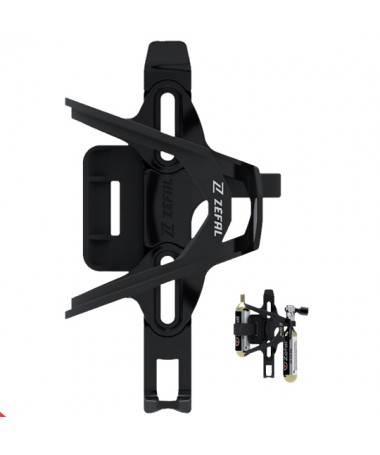 PORTE BIDON ZEFAL Z2I ET KIT C02 NOIR COMPOSITE RE