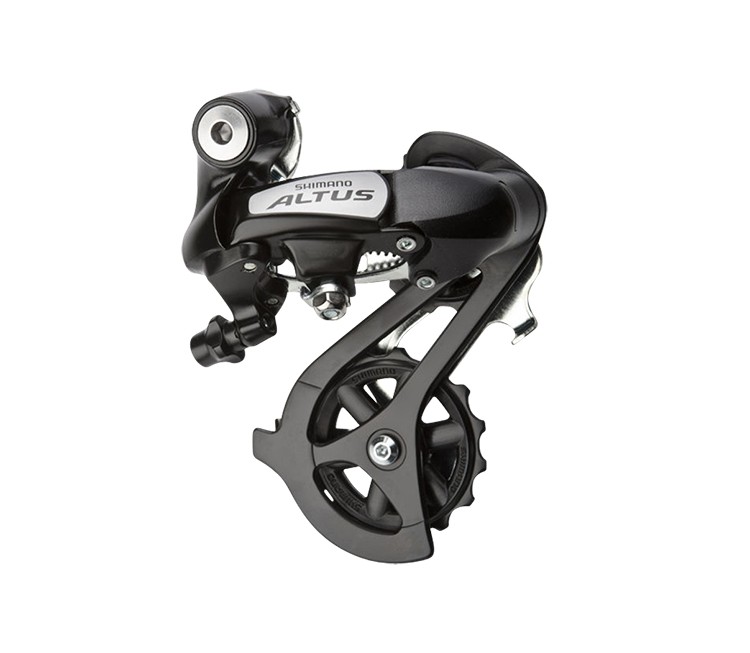 DERAILLEUR VTT AR SHIMANO ALTUS M310  7/8V. NOIR