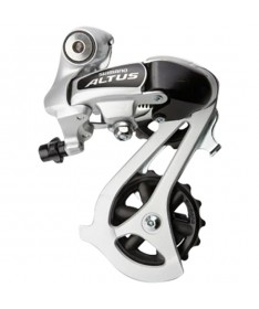 DERAILLEUR VTT AR SHIMANO ALTUS M310  7/8V. ARGENT