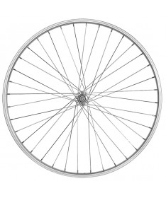 ROUE VTC 28 AV BLOCAGE JANTE ARGENT MACH1 M110. M