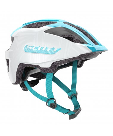 CASQUE SCOTT SPUNTO JUNIOR BLANC/BLEU