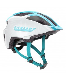 CASQUE SCOTT SPUNTO JUNIOR BLANC/BLEU