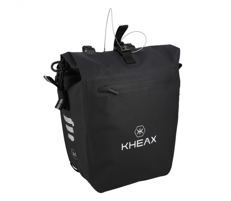 SACOCHE VELO PORTE BAGAGE KHEAX IZOARD II NOIR ETA