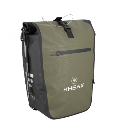 SACOCHE VELO PORTE BAGAGE KHEAX IZOARD II KAKI ETA