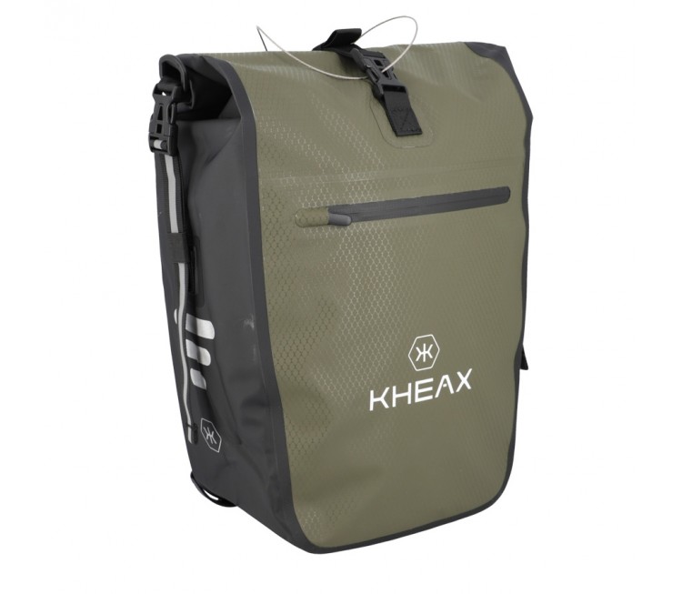 SACOCHE VELO PORTE BAGAGE KHEAX IZOARD II KAKI ETA