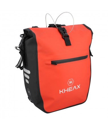 SACOCHE VELO PORTE BAGAGE KHEAX IZOARD MINI ROUGE