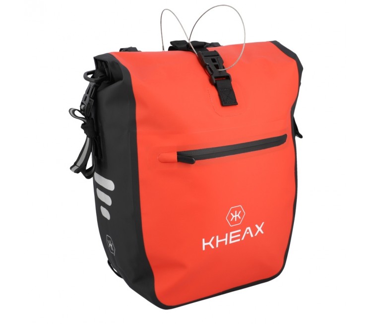 SACOCHE VELO PORTE BAGAGE KHEAX IZOARD MINI ROUGE