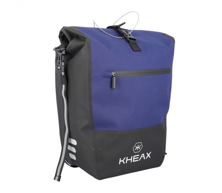 SACOCHE VELO PORTE BAGAGE KHEAX IZOARD EDGE BLEU E