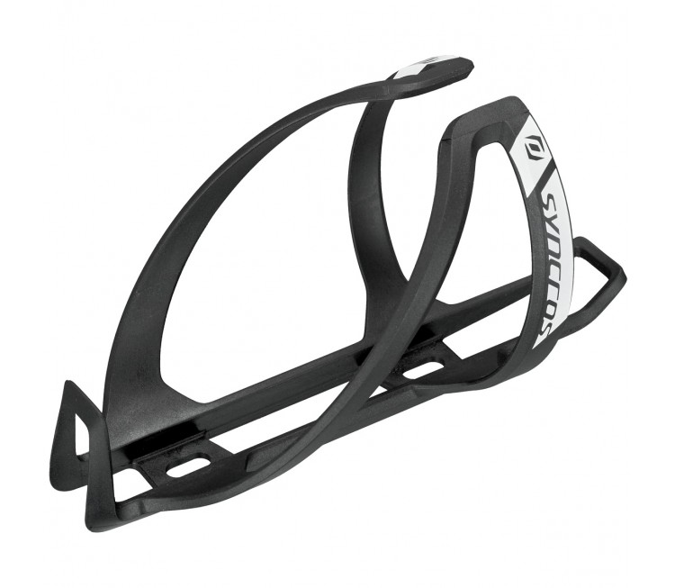 SYN BOTTLE CAGE COUPE CAGE 2.0 BLACK/WHI