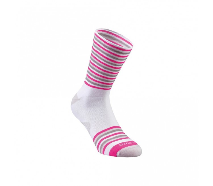 FULL STRIPE SUMMER SOCK WHT/LTGRY/NEON PNK S FULL STRIPE SUMMER SOCK WHT/LTGRY/NEON PNK S