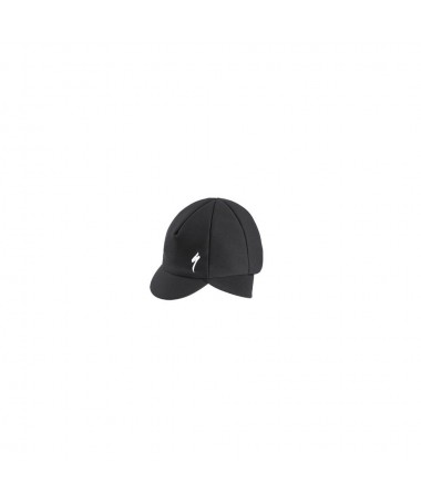 WINTER CAP WITH VISOR BLK OSFA