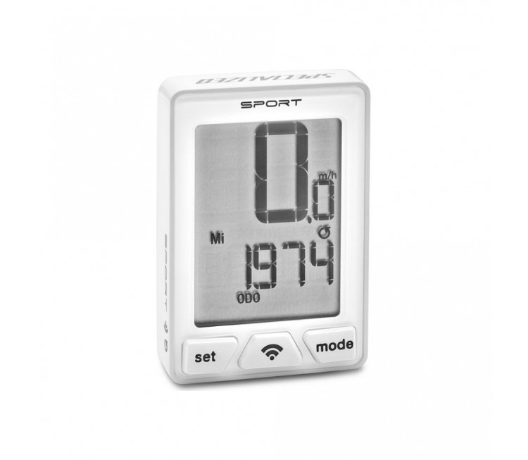 SPEEDZONE SPORT DOUBLE WIRELESS ANT+ WHT