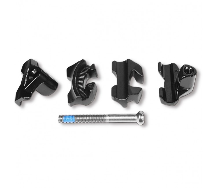 ALIEN HEAD CARBON RAIL CLAMP BLK 7X9MM ALIEN HEAD CARBON RAIL CLAMP BLK 7X9MM