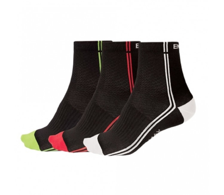 CHAUSSETTES ENDURA COOLMAX NOIR - 3 PAIRES L/XL CHAUSSETTES ENDURA COOLMAX NOIR - 3 PAIRES L/XL