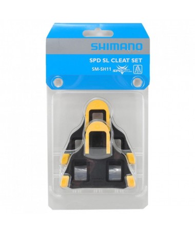 CALES SHIMANO SPD SL JAUNE