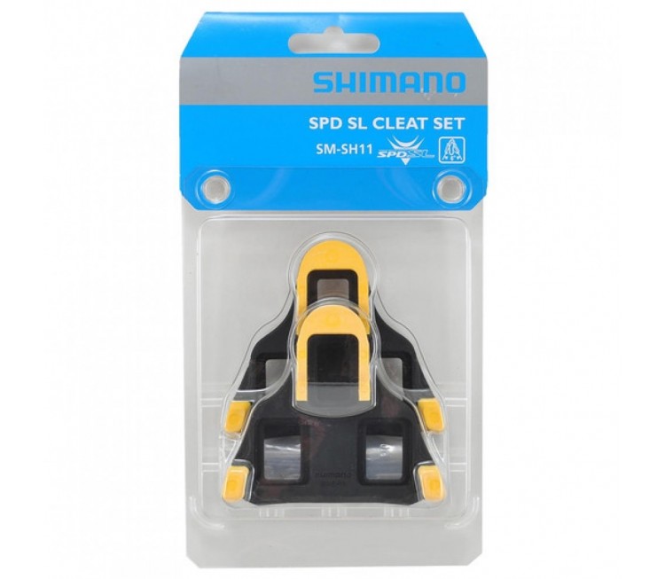 CALES SHIMANO SPD SL JAUNE