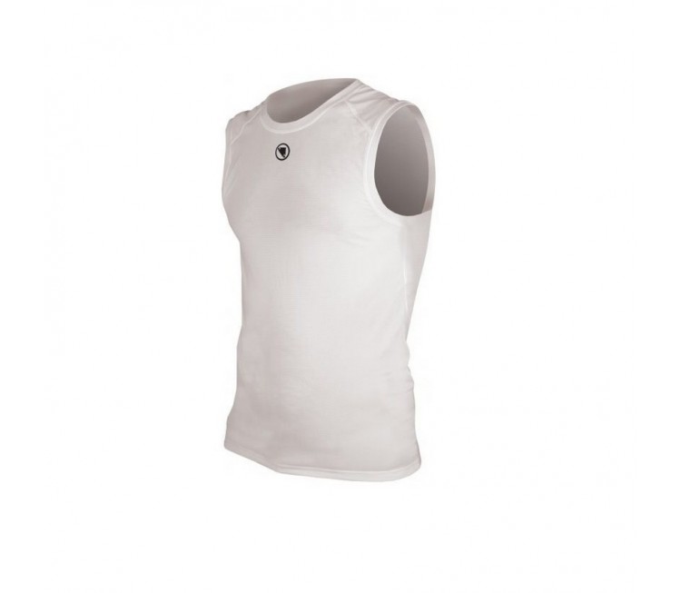 SOUS MAILLOT ENDURA SANS MANCHE BLANC T.XL