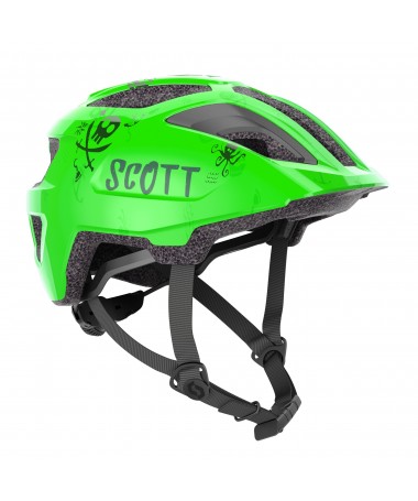 SCO HELMET SPUNTO KID (CE) FLUO GREEN 1S