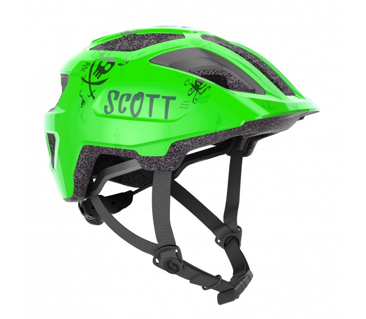 SCO HELMET SPUNTO KID (CE) FLUO GREEN 1S