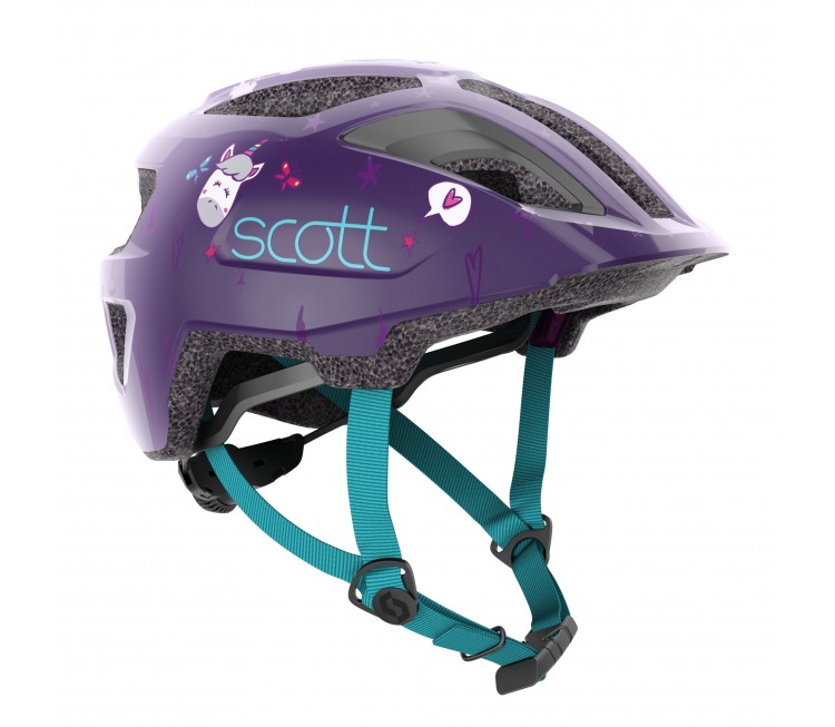 SCO HELMET SPUNTO KID (CE) DE PUR/BL 1SI