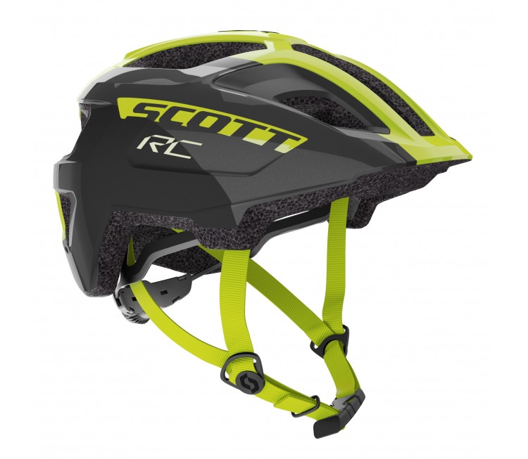 SCOTT CASQUE SPUNTO JUNIOR (CE) BLACK/RA SCOTT CASQUE SPUNTO JUNIOR (CE) BLACK/RA