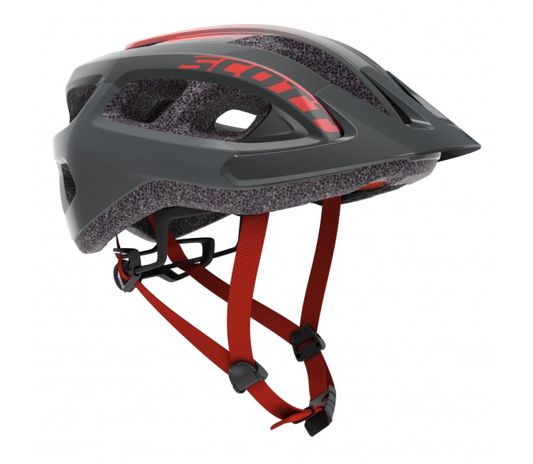 SCO HELMET SUPRA (CE) GREY/RED FAD 1SIZE SCO HELMET SUPRA (CE) GREY/RED FAD 1SIZE