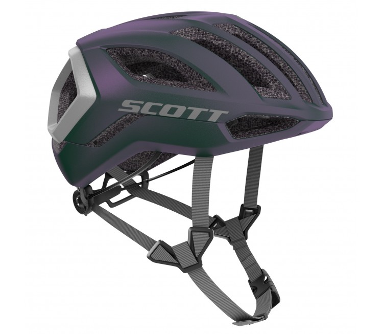 SCO HELMET CENTRIC PLUS (CE) PRI GRN/PUR SCO HELMET CENTRIC PLUS (CE) PRI GRN/PUR