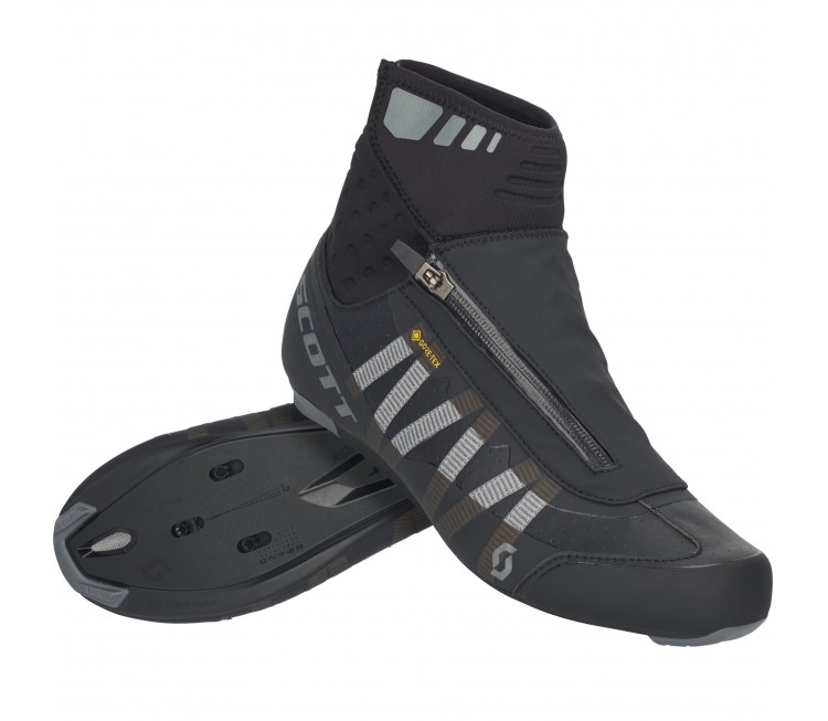 SCO SHOE ROAD HEATER GORE-TEX BK/BK REFL