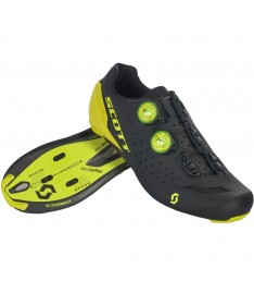 SCOTT chaussures route RC NOIR/JAUNE