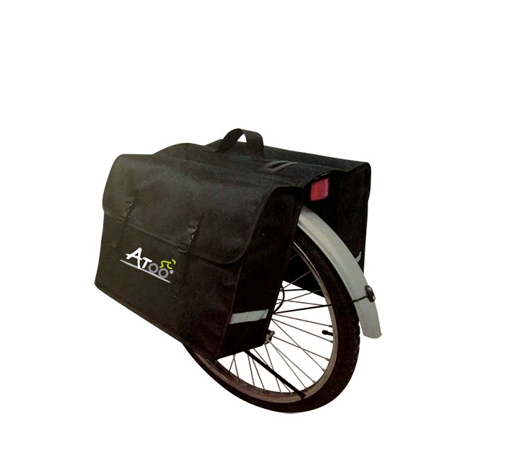 SACOCHE VELO PORTE BAGAGE A PONT 2 VOLUMES OPTIMIZ