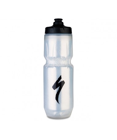 PURIST INSULATED MFLO BTL TRANS/BLK S-LOGO 23 OZ