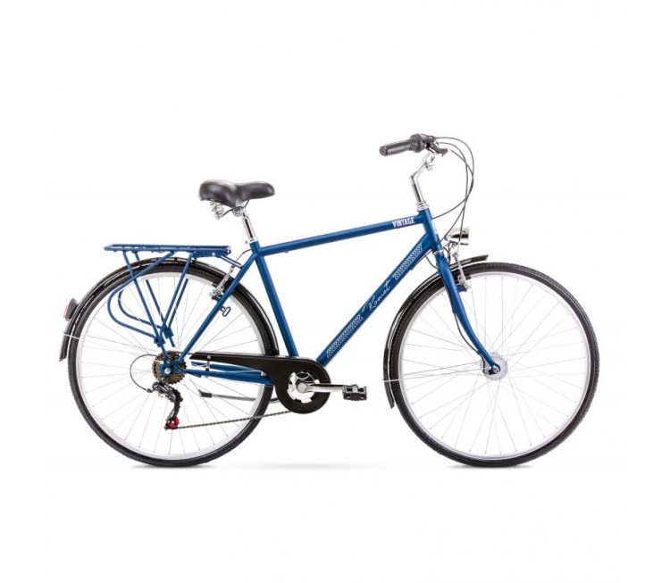 VELO ROMET CITY 28 VINTAGE BLEU T.M VELO ROMET CITY 28 VINTAGE BLEU T.M