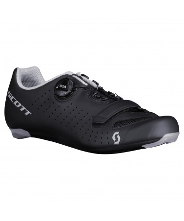 SCOTT SHOE ROAD COMP BOA BLACK/SILVER 44