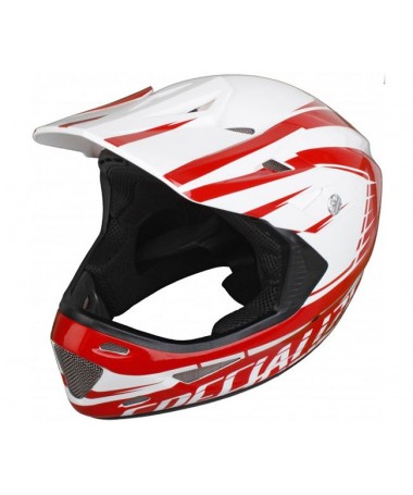 CASQUE SPECIALIZED DISSIDENT COMP ROUGE TEAM T.M